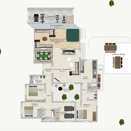 Luxury -jacuzzi, Heated Pool, Stunning Views Willa